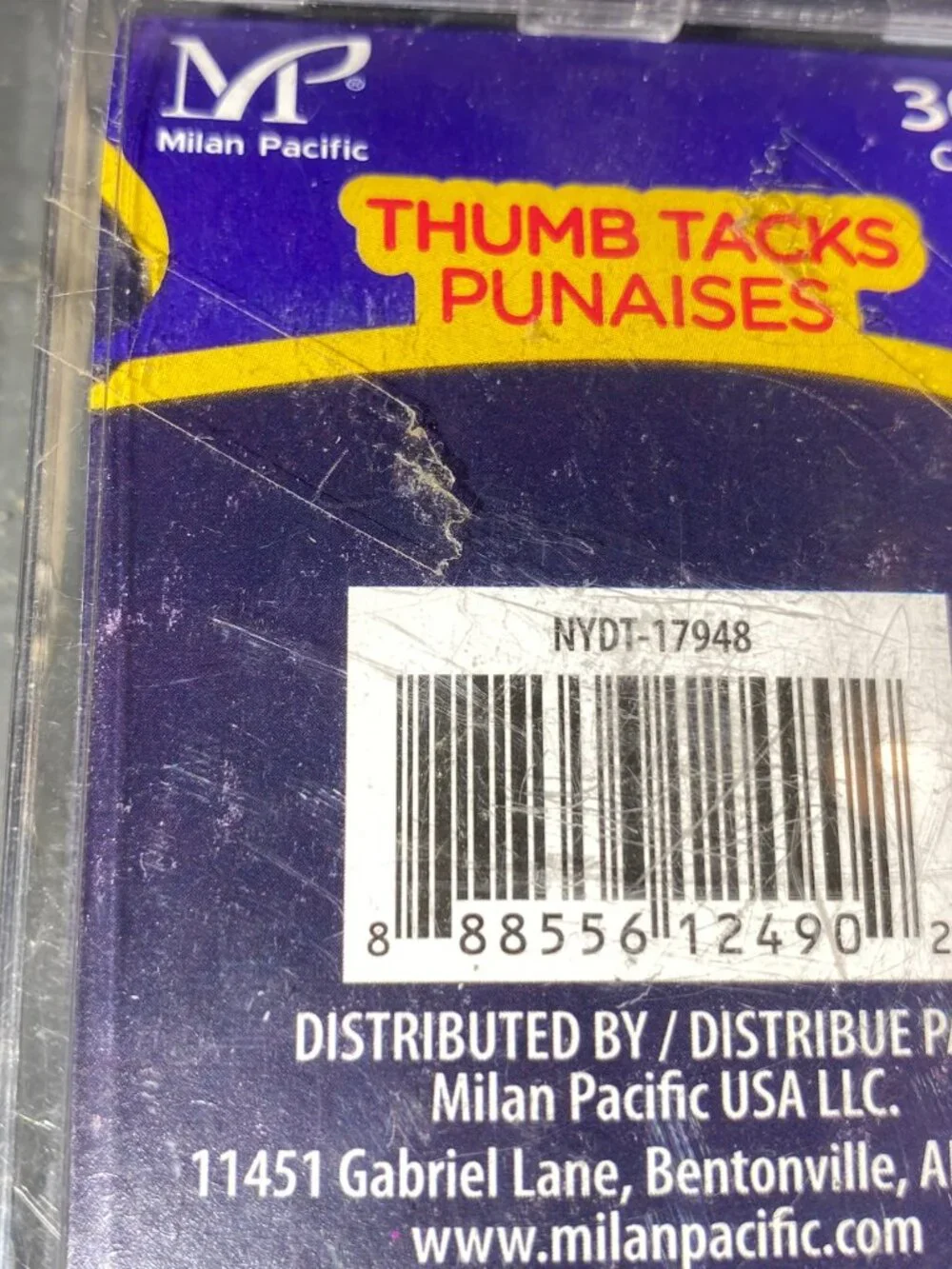 Thumb Tacks- 300 count-used condition!